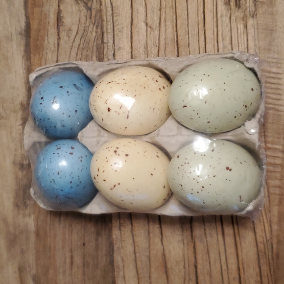 (5) packs of 6 Easter craft decor eggs - Picture 2 of 7